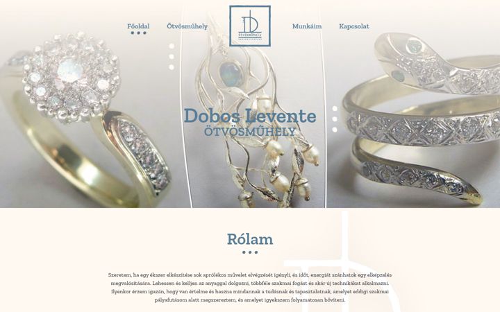 Screenshot of doboslevente.hu