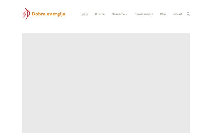 Screenshot of dobra-energija.com