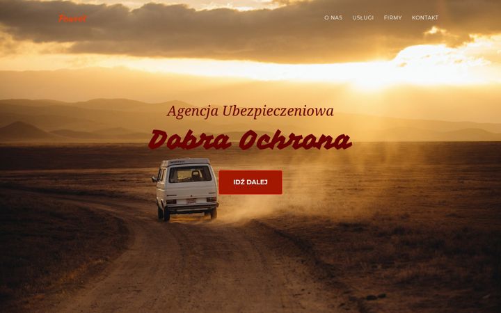 Captură de ecran a dobra-ochrona.pl