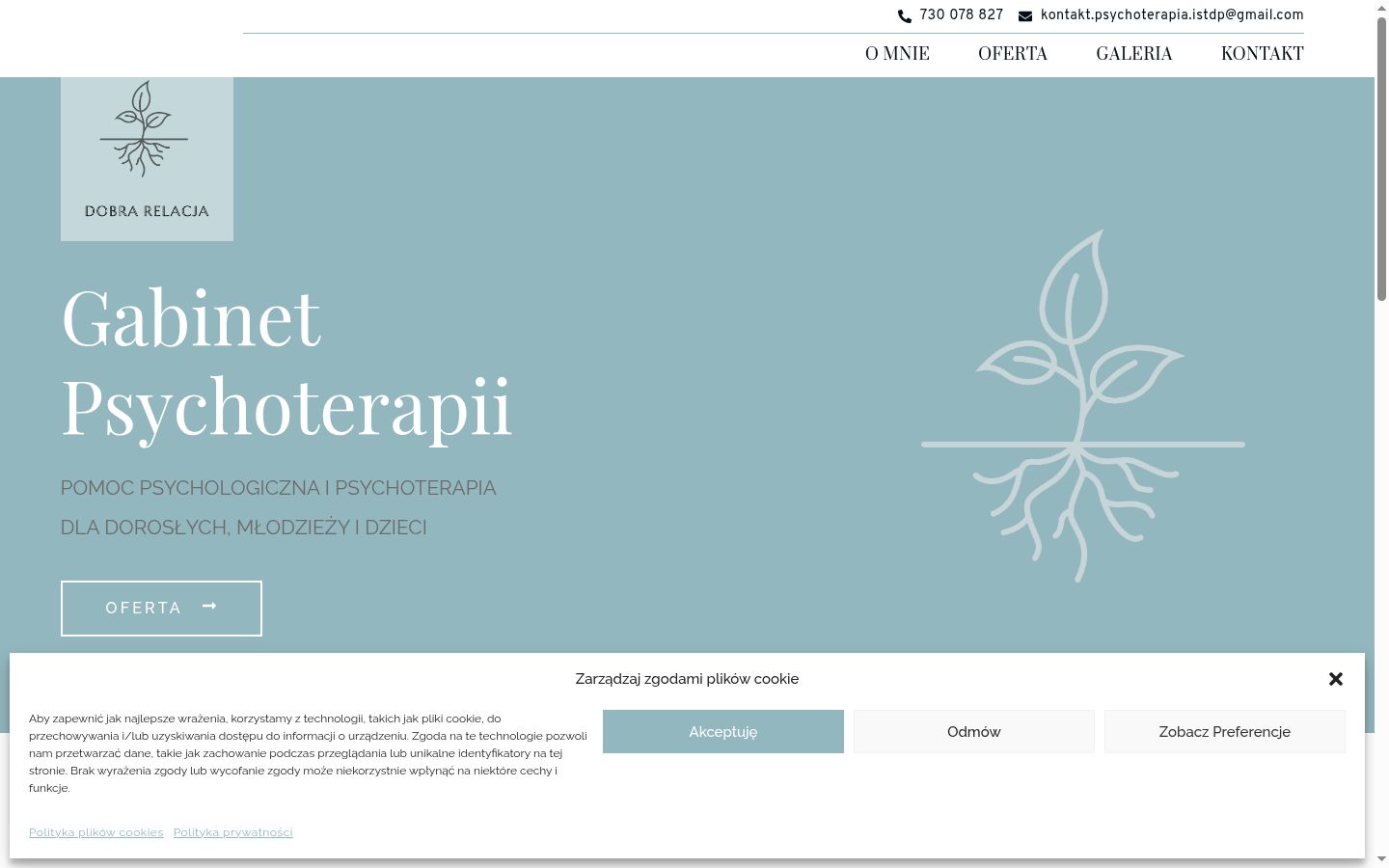 Screenshot tal-banner tal-kunsens muri qabel kwalunkwe interazzjoni