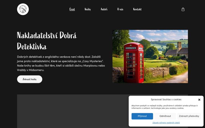 Screenshot of dobradetektivka.cz