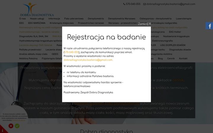 Screenshot ta' dobradiagnostyka.com.pl