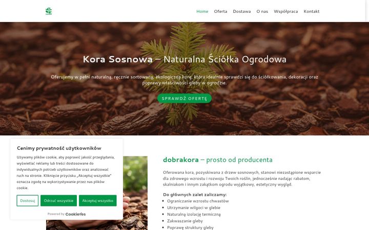 Screenshot ta' dobrakora.pl