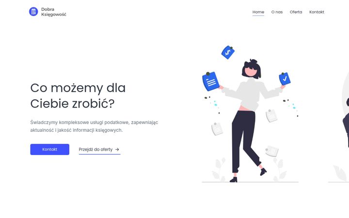 Screenshot of dobraksiegowosc.eu