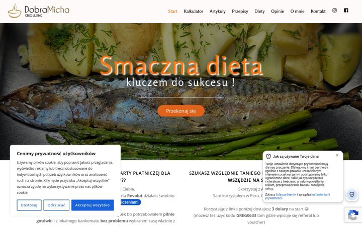 Screenshot ta' dobramicha.pl