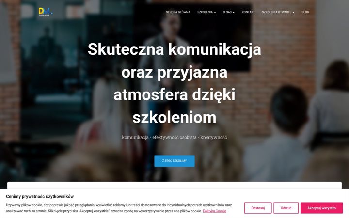 Screenshot of dobramowa.com