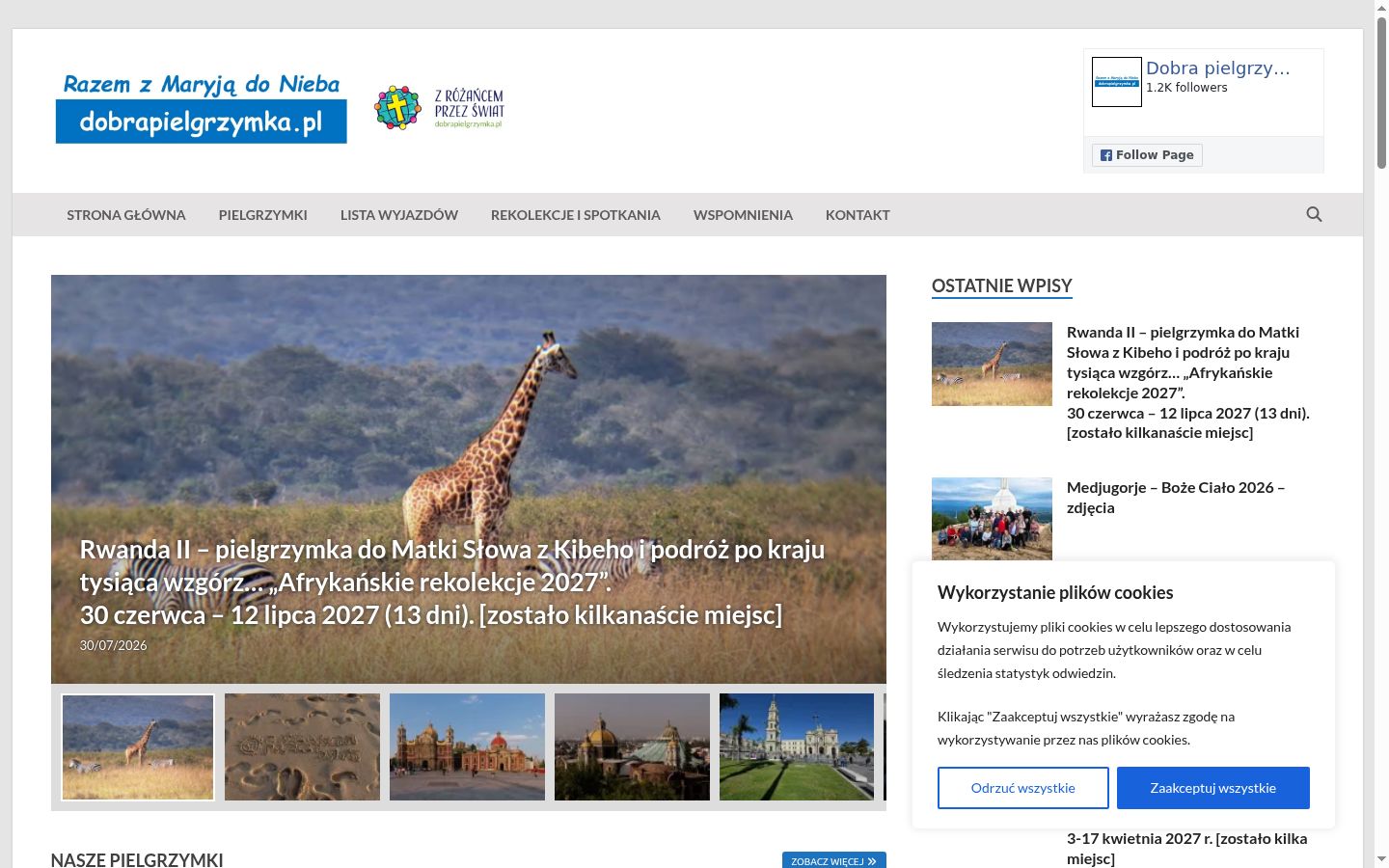 Screenshot tal-banner tal-kunsens muri qabel kwalunkwe interazzjoni