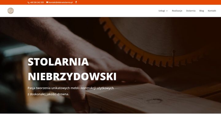 Screenshot ta' dobrastolarnia.pl