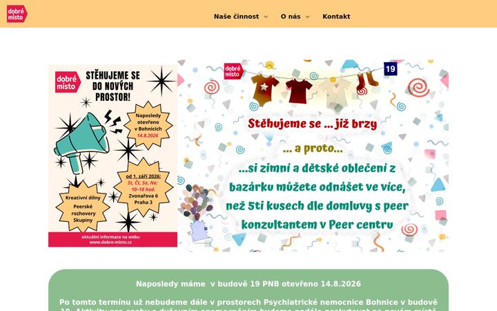 Screenshot of dobre-misto.cz