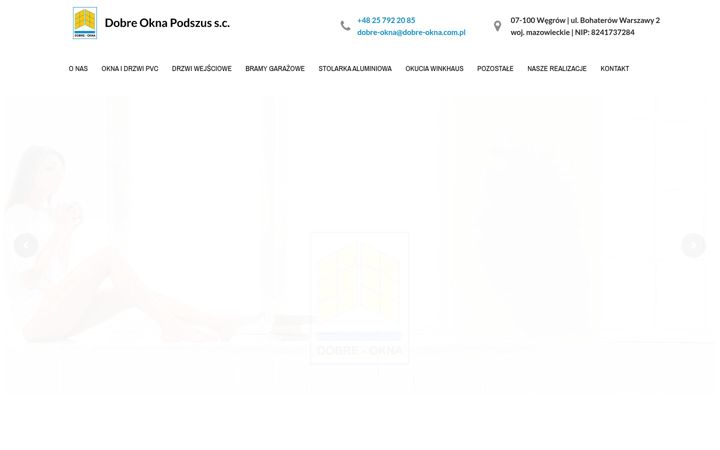 Screenshot ta' dobre-okna.com.pl