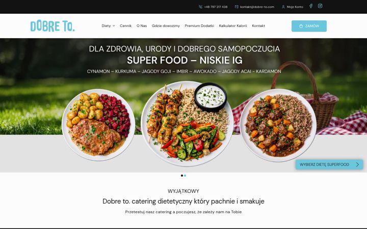 Screenshot of dobre-to.com