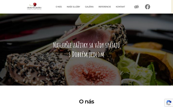 Screenshot of dobrejedlo.com
