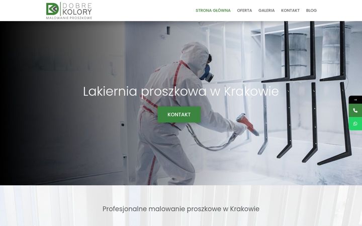 Screenshot ta' dobrekolory.com.pl
