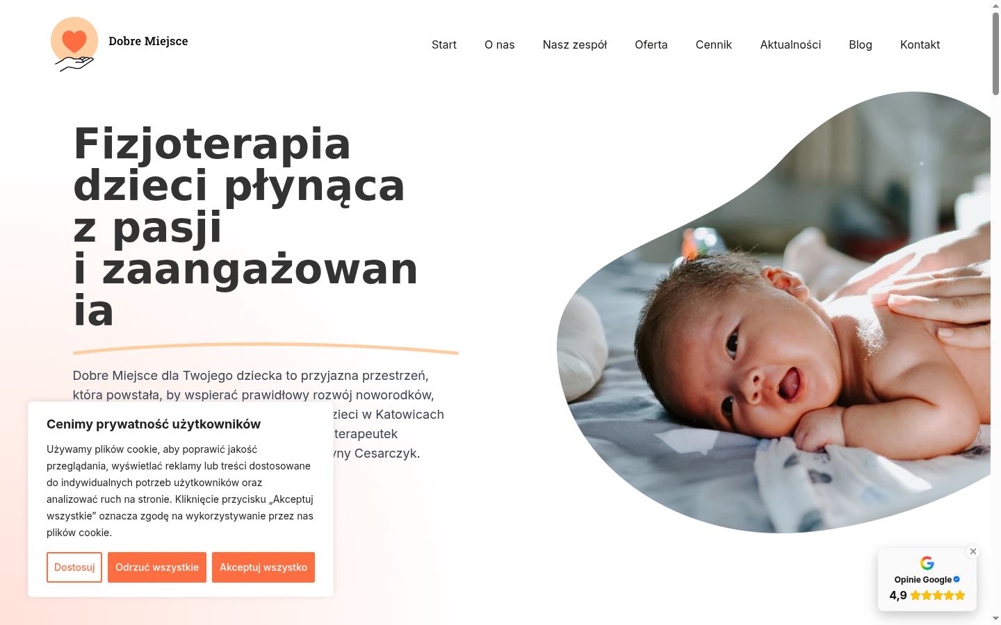 Screenshot tal-banner tal-kunsens muri qabel kwalunkwe interazzjoni