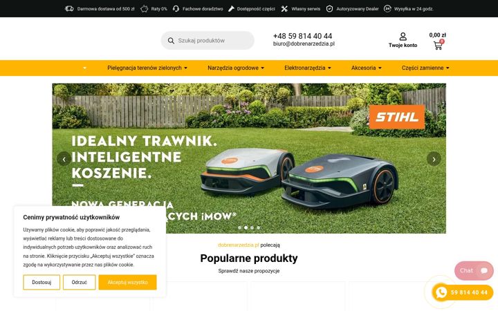 Screenshot ta' dobrenarzedzia.pl