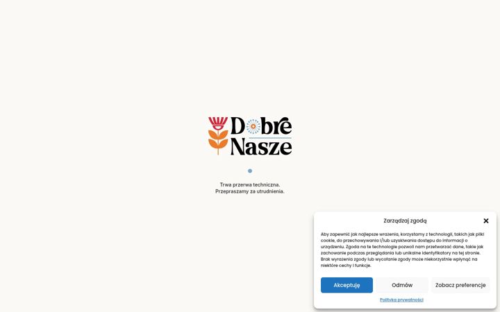 Screenshot of dobrenasze.pl