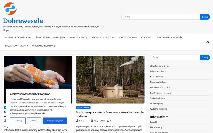 Screenshot ta' dobrewesele.com.pl