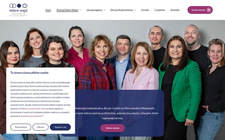 Screenshot ta' dobrewiezi.pl
