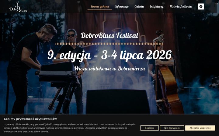 Screenshot of dobroblues.pl