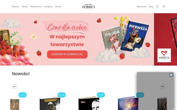 Screenshot of dobroci.pl