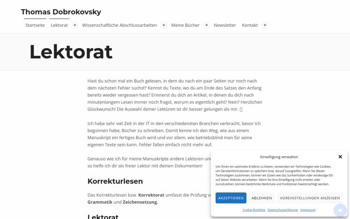 Ekrano kopija dobrokovsky.de