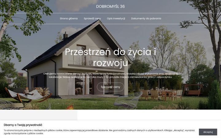 Screenshot of dobromysl36.pl