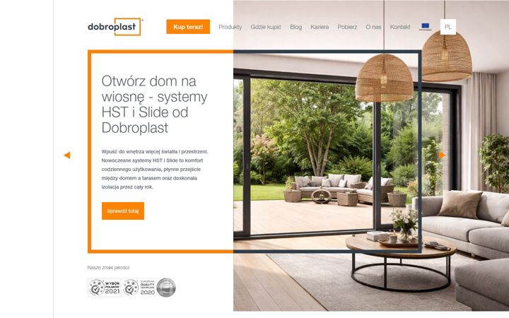 Screenshot of dobroplast.pl
