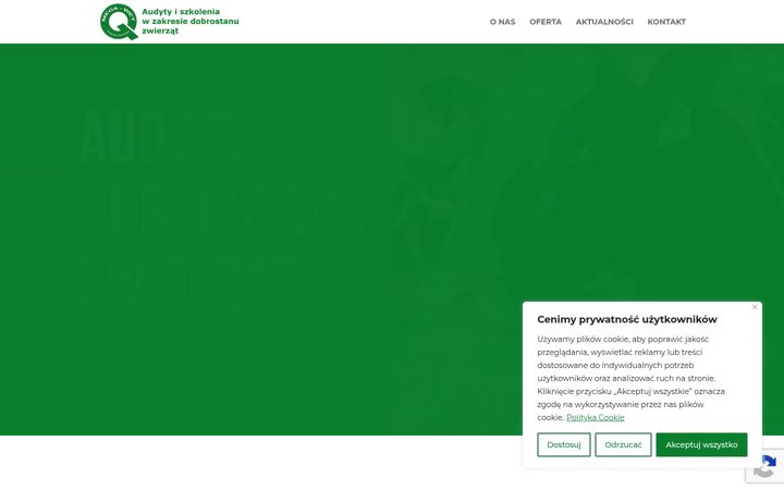 Screenshot of dobrostan-audyt.pl