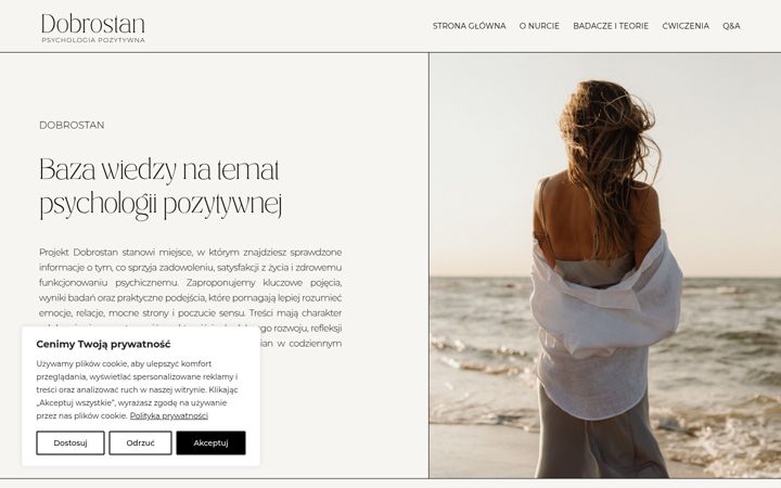 Screenshot of dobrostan.edu.pl