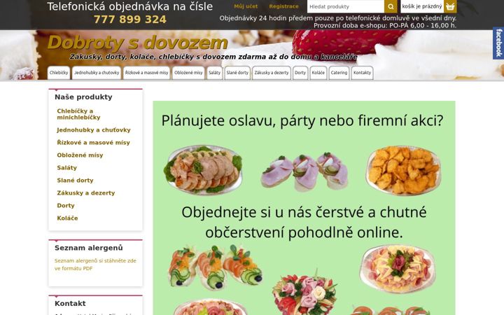 Screenshot of dobrotysdovozem.cz