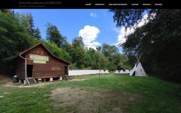 Screenshot of dobrovka.cz