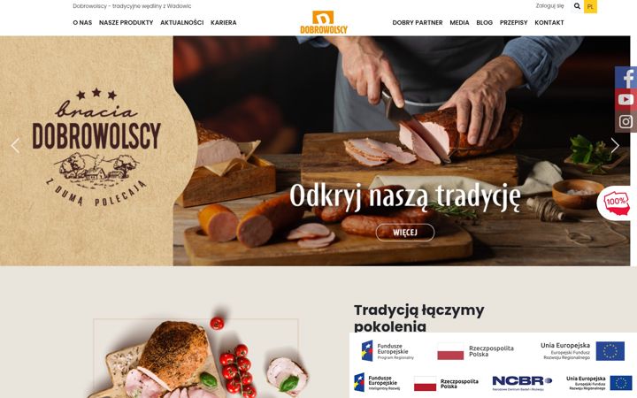 Screenshot of dobrowolscy.pl