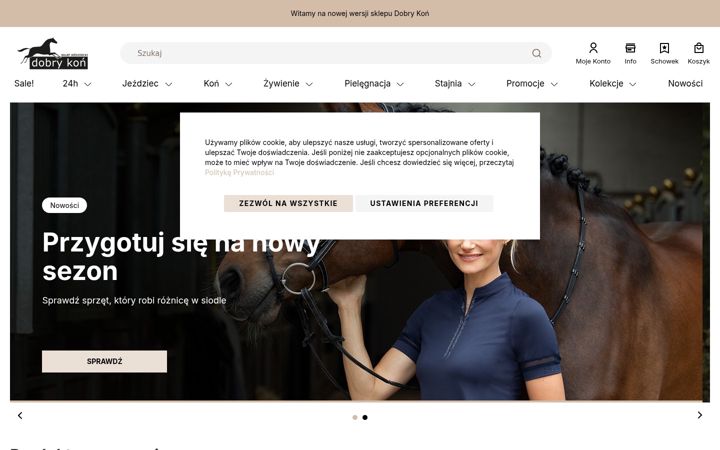 Screenshot of dobry-kon.pl