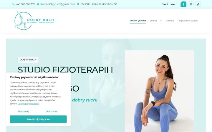Screenshot of dobry-ruch.pl
