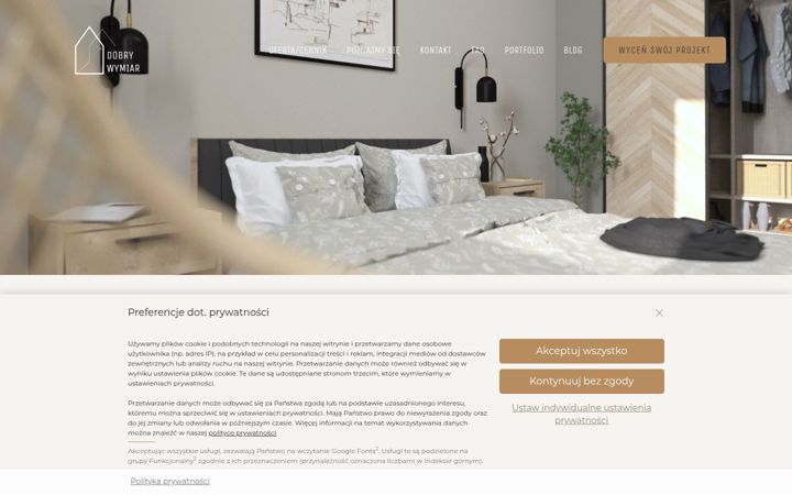 Screenshot of dobry-wymiar.pl