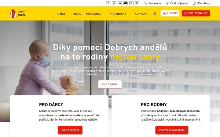 Screenshot of dobryandel.cz