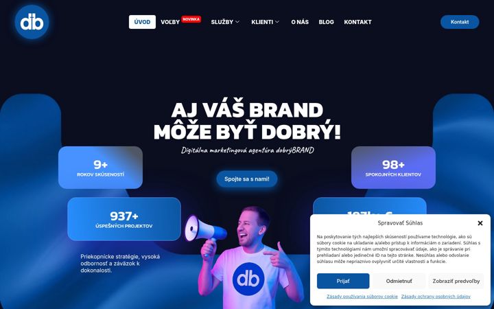 Screenshot von dobrybrand.sk