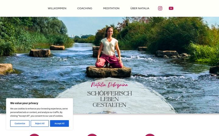Screenshot of dobrynina.de