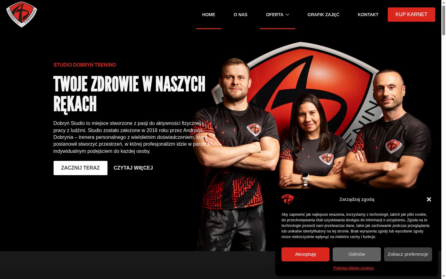 Screenshot tal-banner tal-kunsens muri qabel kwalunkwe interazzjoni