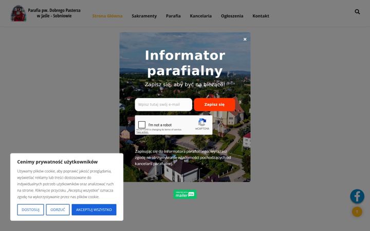 Screenshot ta' dobrypasterzjaslo.pl