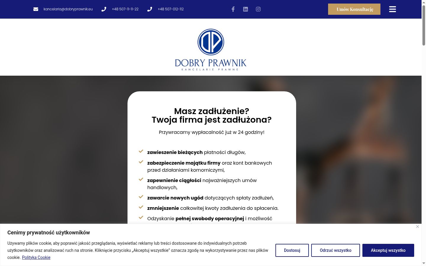 Captură de ecran a bannerului de consimțământ afișat înainte de orice interacțiune