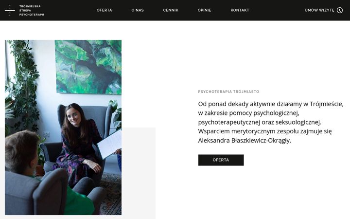 Screenshot ta' dobrypsychoterapeuta.pl