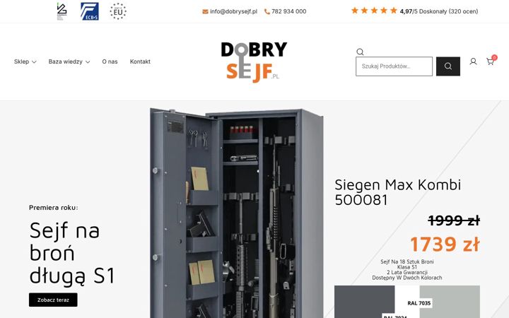 Screenshot του dobrysejf.pl