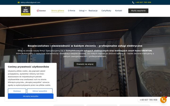 Screenshot του dobryvoltarz.pl