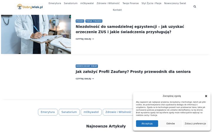 Screenshot του dobrywiek.pl