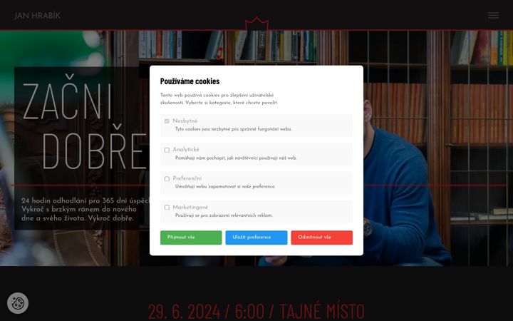 Screenshot of dobryzacatek.cz