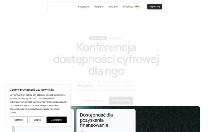 Screenshot ta' dobrzedostepni.pl