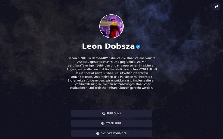 Snímek obrazovky dobsza.de