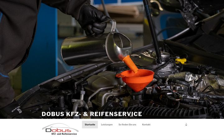 Screenshot of dobus-reifen.de