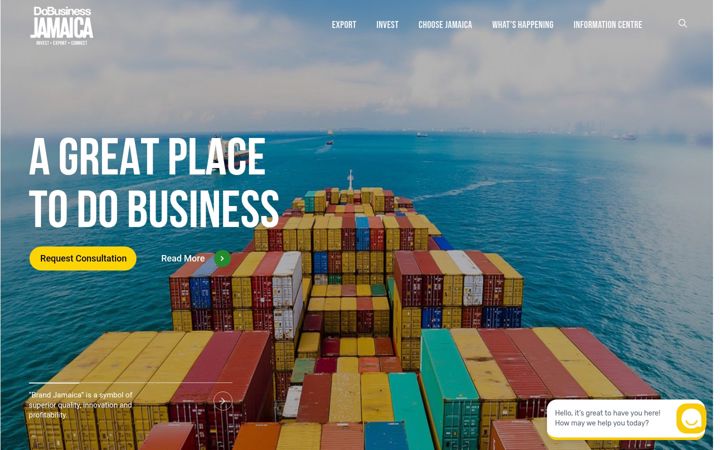 Screenshot of dobusinessjamaica.com